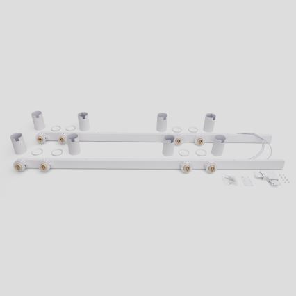 BRILAGI - Bodové svietidlo SELE LONG 8xGU10/30W/230V biela