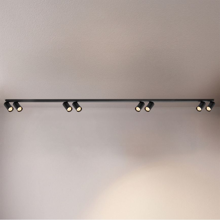 Brilagi - Bodové svietidlo SELE LONG 8xGU10/30W/230V čierna