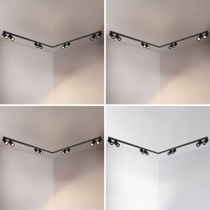 Brilagi - Bodové svietidlo SELE LONG 8xGU10/30W/230V čierna