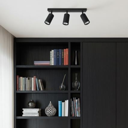 Brilagi - Bodové svietidlo SELE MODERN 3xGU10/30W/230V čierne