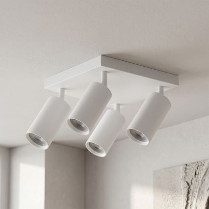 Brilagi - Bodové svietidlo SELE SQUARE 4xGU10/30W/230V biela
