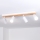 Brilagi - Bodové svietidlo SELE WOOD ACOUSTIC 4xGU10/30W/230V biela/drevo