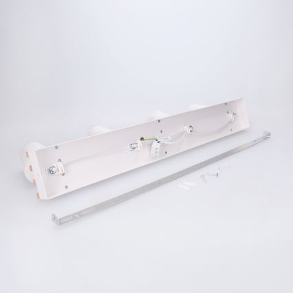 Brilagi - Bodové svietidlo SELE WOOD ACOUSTIC 4xGU10/30W/230V biela/drevo