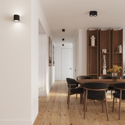 Brilagi - Bodové svietidlo SFERA 1xGU10/10W/230V pr. 10 cm čierna