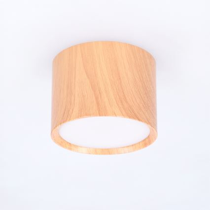 BRILAGI - Bodové svietidlo SMOOTH 1xGX53/15W/230V 60x82 mm dubový dekor