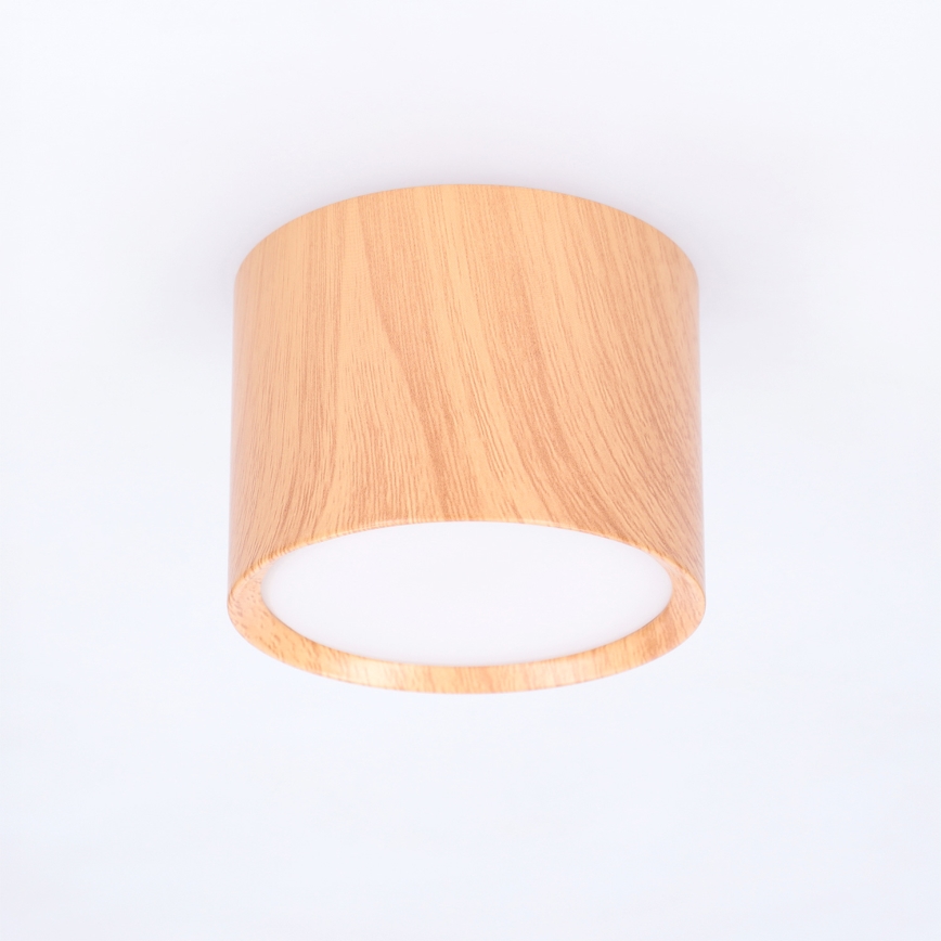 BRILAGI - Bodové svietidlo SMOOTH 1xGX53/15W/230V 60x82 mm dubový dekor