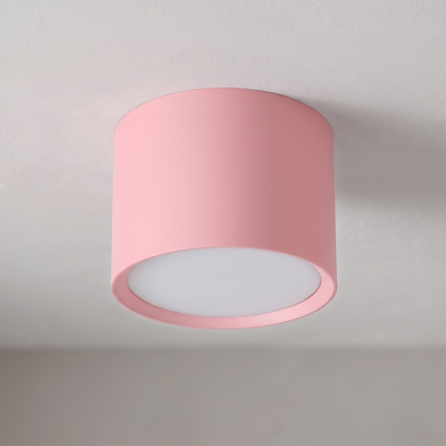 BRILAGI - Bodové svietidlo SMOOTH 1xGX53/15W/230V 60x82 mm ružové