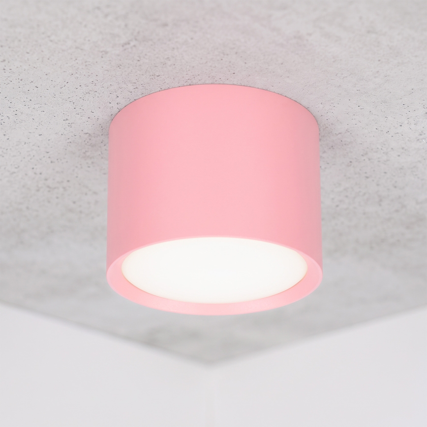BRILAGI - Bodové svietidlo SMOOTH 1xGX53/15W/230V 60x82 mm ružové