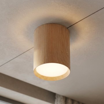 BRILAGI - Bodové svietidlo SMOOTH LONG 1xGX53/15W/230V 100x82 mm dekor dubu