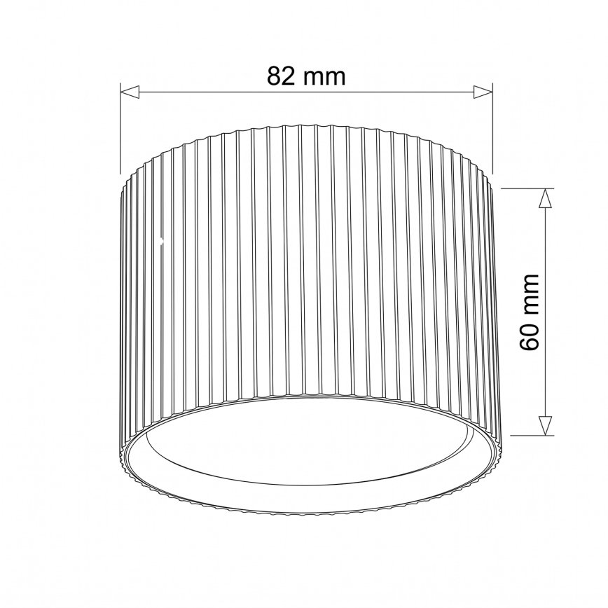 BRILAGI - Bodové svietidlo STRIPY 1xGX53/15W/230V 60x82 mm modrá