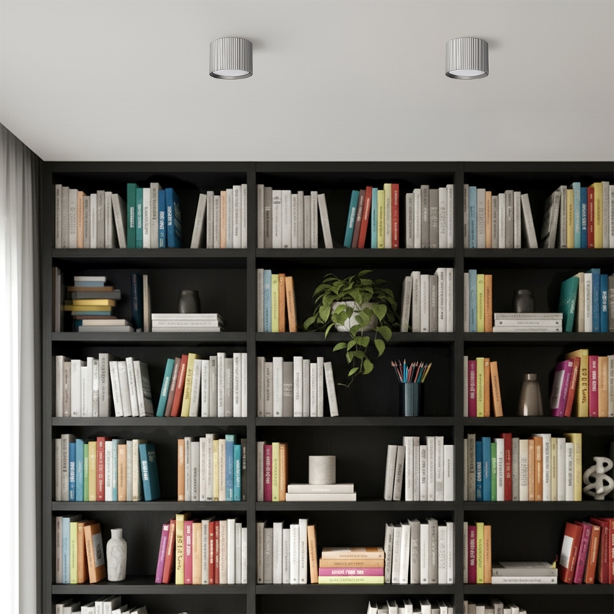 Brilagi - Bodové svietidlo STRIPY 1xGX53/15W/230V strieborné