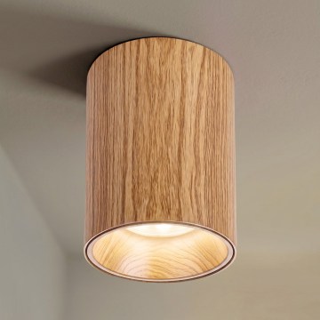 BRILAGI - Bodové svietidlo TRINE 1xGU10/30W/230V dubový dekor