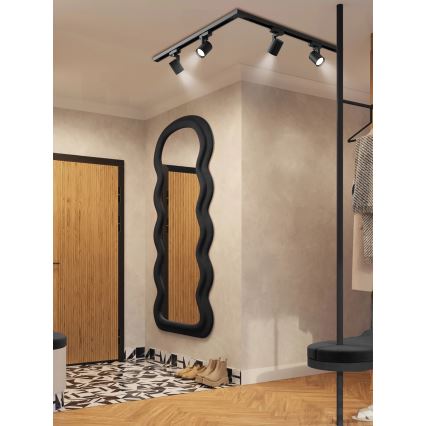 BRILAGI - Bodové svietidlo v lištovom systéme HUSKY 4xGU10/10W/230V 150 cm čierne