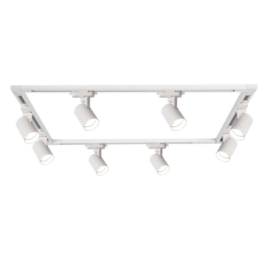 Brilagi - Bodové svietidlo v lištovom systéme HUSKY 8xGU10/10W/230V biele