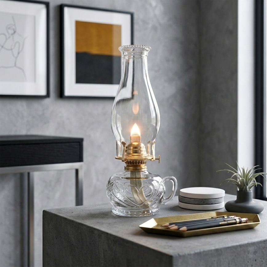 Brilagi - Číra petrolejová lampa MERLIN