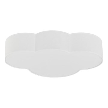 Brilagi - Detské stropné svietidlo NIMBUS 4xE27/15W/230V 46x63 cm biela