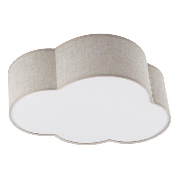 Brilagi - Detské stropné svietidlo NIMBUS LINEN 2xE27/15W/230V béžové