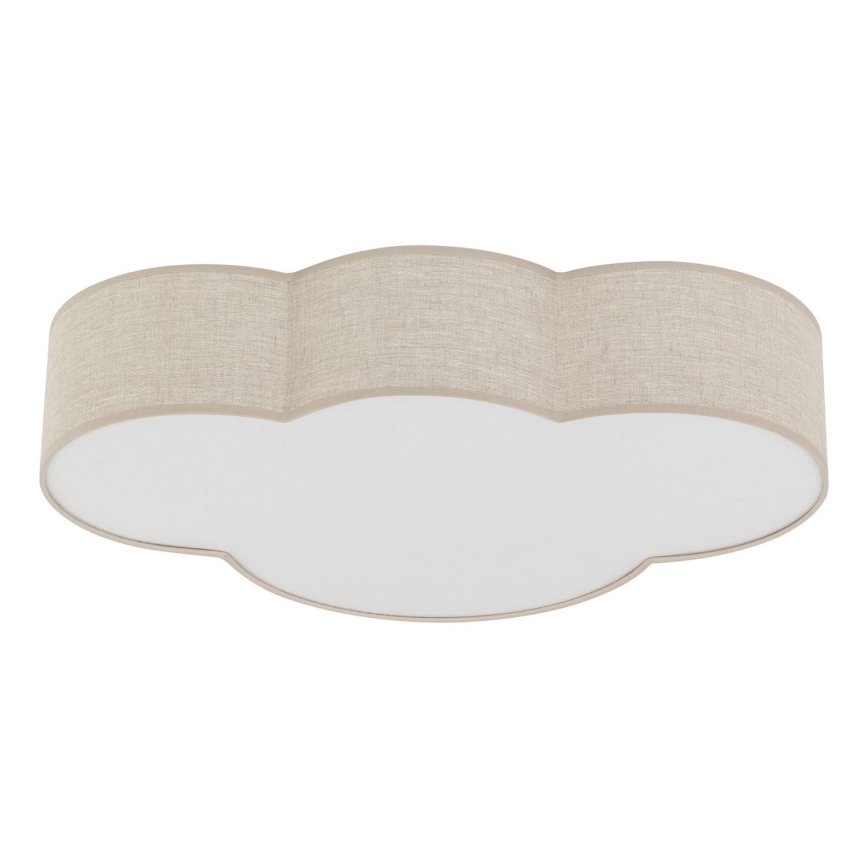 Brilagi - Detské stropné svietidlo NIMBUS LINEN 4xE27/15W/230V béžové