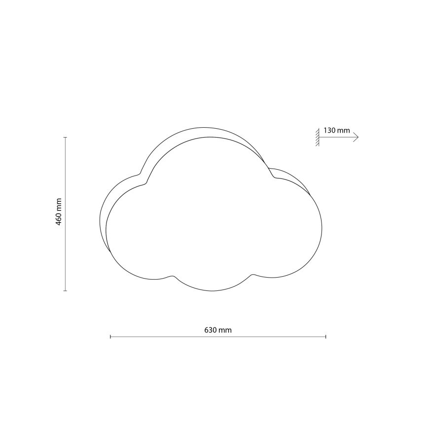 Brilagi - Detské stropné svietidlo NIMBUS LINEN 4xE27/15W/230V béžové