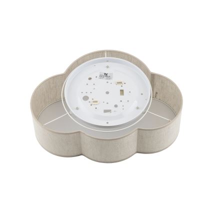 Brilagi - Detské stropné svietidlo NIMBUS MINI LINEN 2xE27/15W/230V 31x43 cm béžové