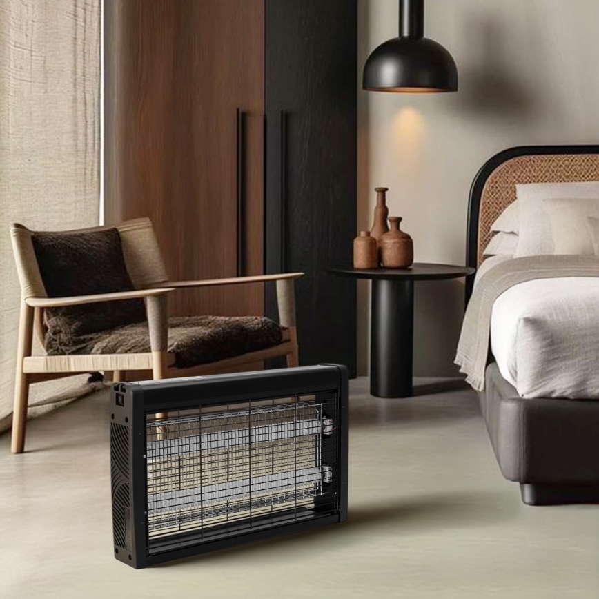 Brilagi - Elektrický lapač hmyzu 2xUV/18W/230V 100 m2