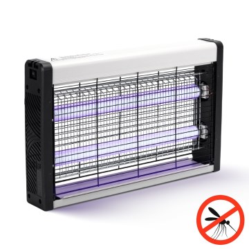 Brilagi - Elektrický lapač hmyzu 2×UV/18W/230V, vhodný na plochu do 100 m²