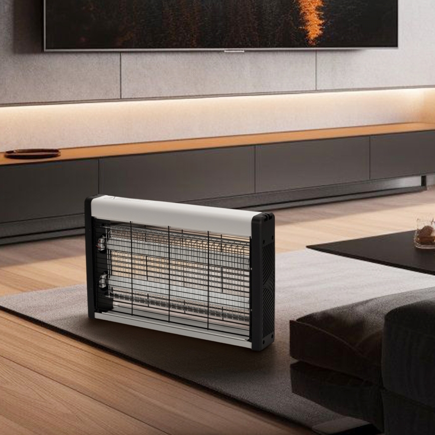 Brilagi - Elektrický lapač hmyzu 2×UV/18W/230V, vhodný na plochu do 100 m²