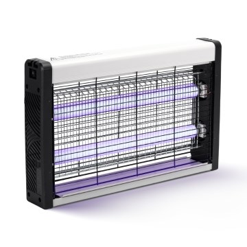 Brilagi - Elektrický lapač hmyzu 2×UV/20W/230V, vhodný na plochu do 100 m²