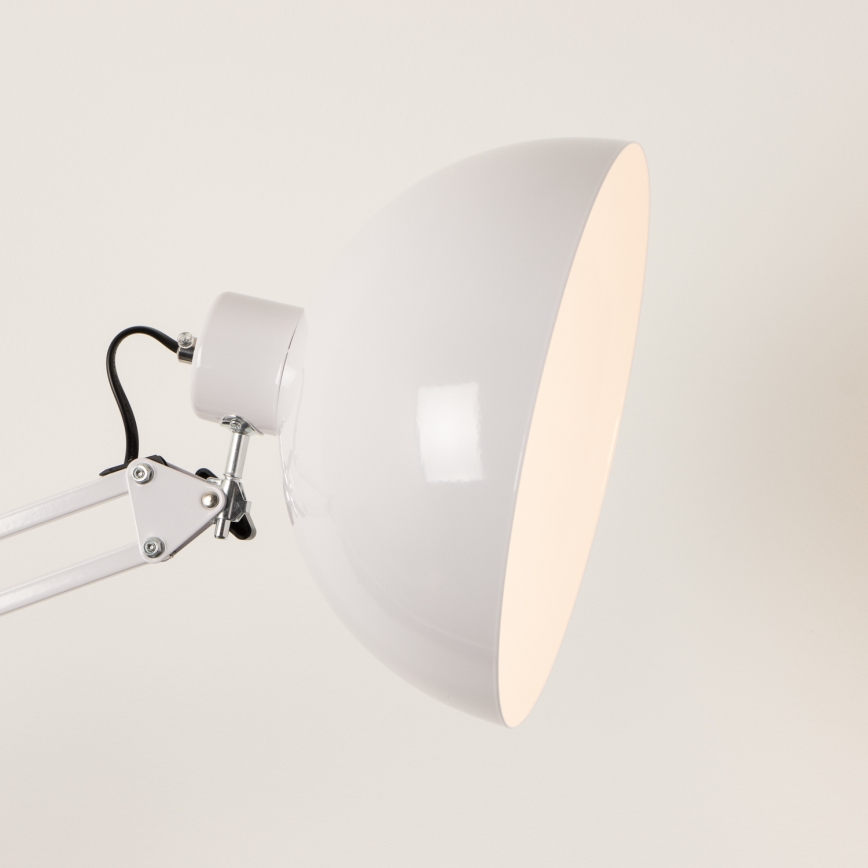 BRILAGI - Flexibilná stojacia lampa TASKER 1xE27/60W/230V 157 cm biela