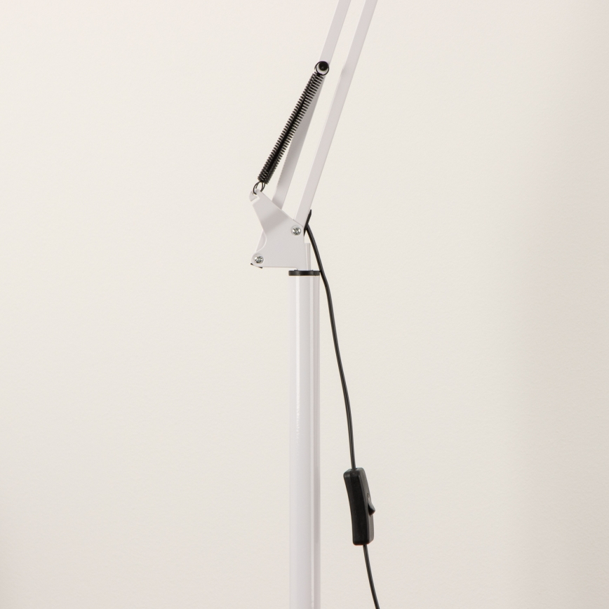 BRILAGI - Flexibilná stojacia lampa TASKER 1xE27/60W/230V 157 cm biela