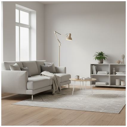 Brilagi - Flexibilná stojacia lampa TASKER 1xE27/60W/230V 184 cm béžová