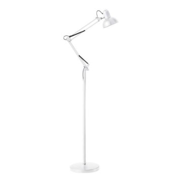 Brilagi - Flexibilná stojacia lampa TASKER 1xE27/60W/230V 184 cm biela