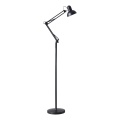Brilagi - Flexibilná stojacia lampa TASKER 1xE27/60W/230V 184 cm čierna