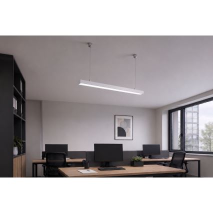 Brilagi - LED závesné svietidlo FULLDAY LED/20/30/40W/230V 2700/4000/6000K 120 cm biela