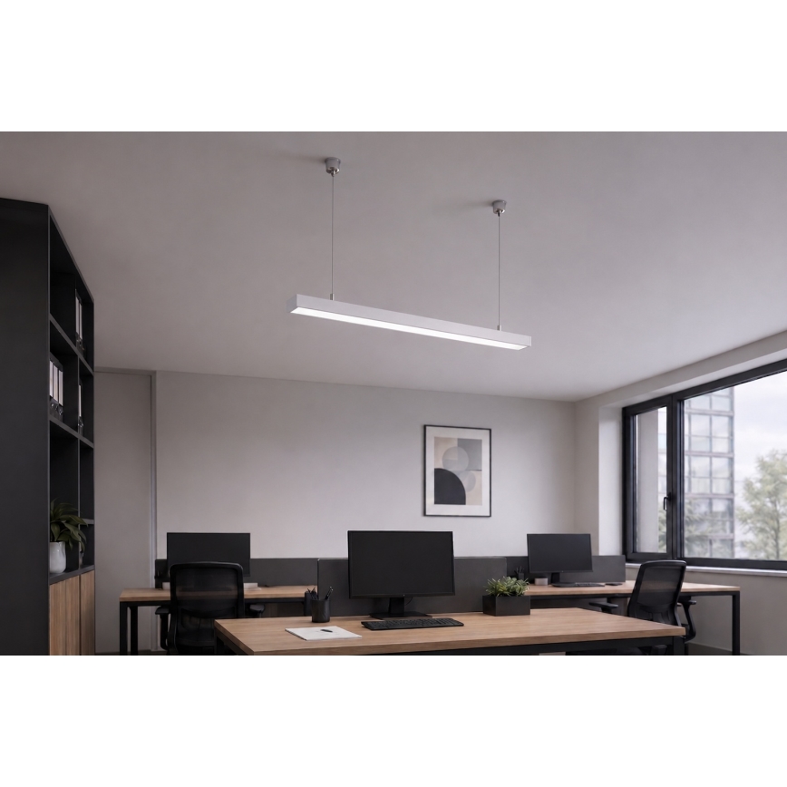 Brilagi - LED závesné svietidlo FULLDAY LED/20/30/40W/230V 2700/4000/6000K 120 cm biela