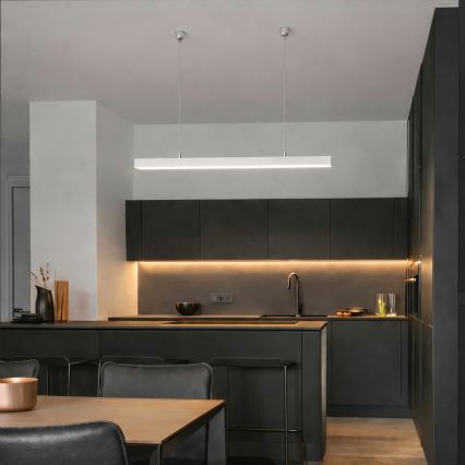 Brilagi - LED závesné svietidlo FULLDAY LED/20/30/40W/230V 2700/4000/6000K 120 cm biela