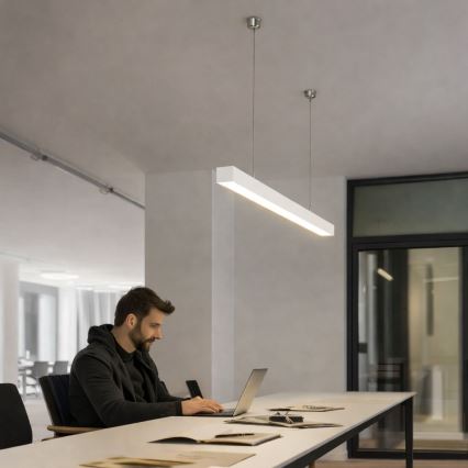 Brilagi - LED závesné svietidlo FULLDAY LED/20/30/40W/230V 2700/4000/6000K 120 cm biela