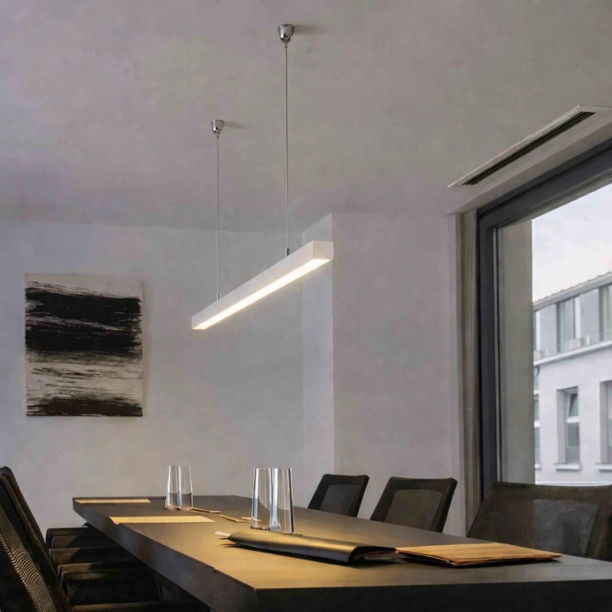 Brilagi - LED závesné svietidlo FULLDAY LED/20/30/40W/230V 2700/4000/6000K 120 cm biela