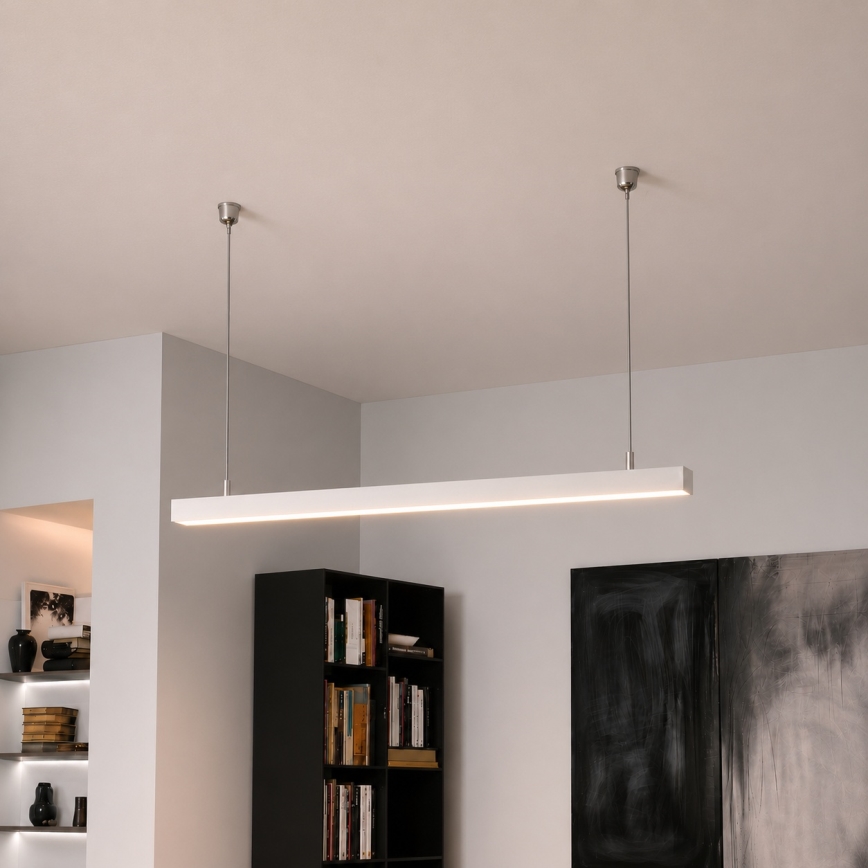 Brilagi - LED závesné svietidlo FULLDAY LED/20/30/40W/230V 2700/4000/6000K 120 cm biela
