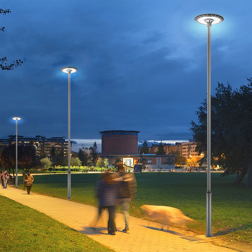 Brilagi - Kovová tyč pre stožiar vonkajšieho osvetlenia URBAN, 5 m, priemer 58 mm, antracit