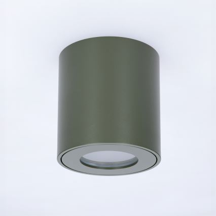 BRILAGI - Kúpeľňové bodové svietidlo MIA 1xGU10/30W/230V 60x82 mm 84x80 mm tmavozelená IP54