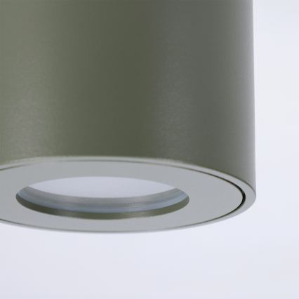 BRILAGI - Kúpeľňové bodové svietidlo MIA 1xGU10/30W/230V 60x82 mm 84x80 mm tmavozelená IP54