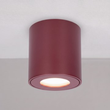 BRILAGI - Kúpeľňové bodové svietidlo MIA 1xGU10/30W/230V 84x80 mm bordové IP54