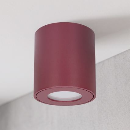 BRILAGI - Kúpeľňové bodové svietidlo MIA 1xGU10/30W/230V 84x80 mm bordové IP54