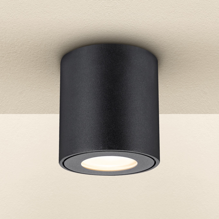 Brilagi - Kúpeľňové bodové svietidlo MIA 1xGU10/30W/230V 84x80 mm čierna IP54
