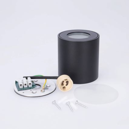 BRILAGI - Kúpeľňové bodové svietidlo MIA 1xGU10/30W/230V 84x80 mm čierna IP54