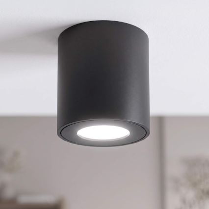 BRILAGI - Kúpeľňové bodové svietidlo MIA 1xGU10/30W/230V 84x80 mm čierna IP54