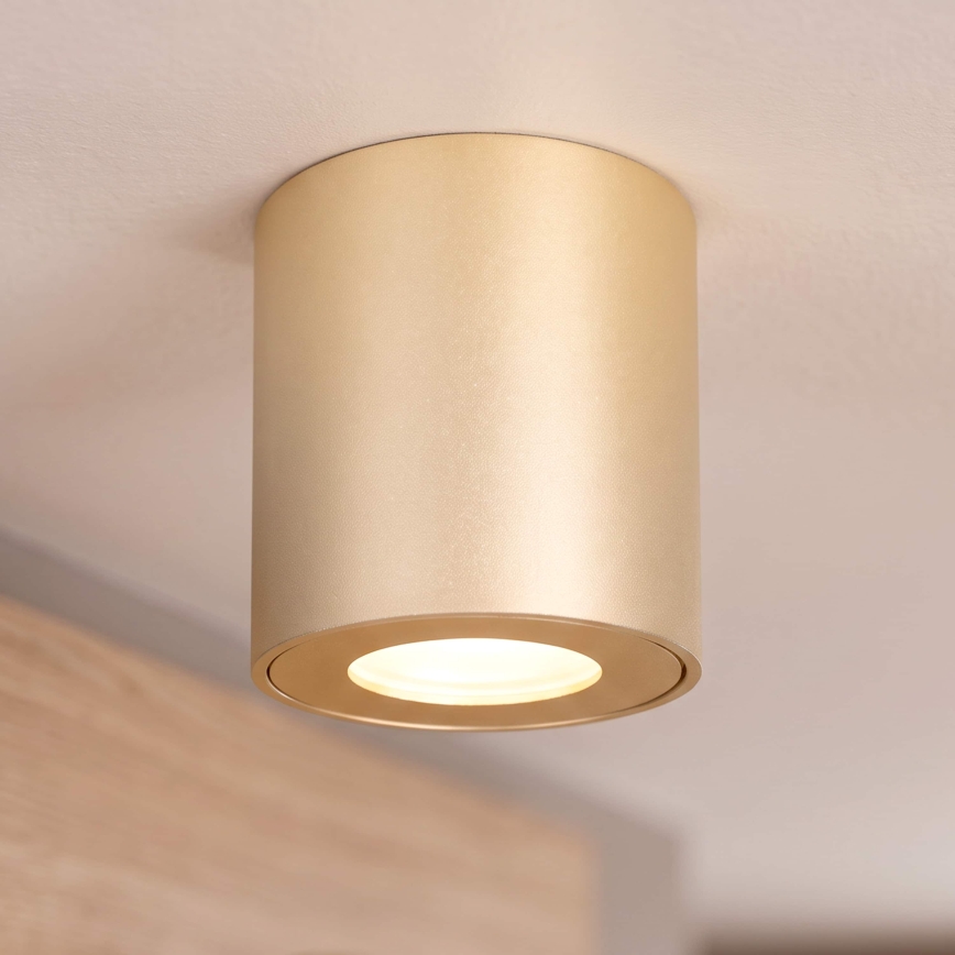 BRILAGI - Kúpeľňové bodové svietidlo MIA 1xGU10/30W/230V 84x80 mm zlatá IP54