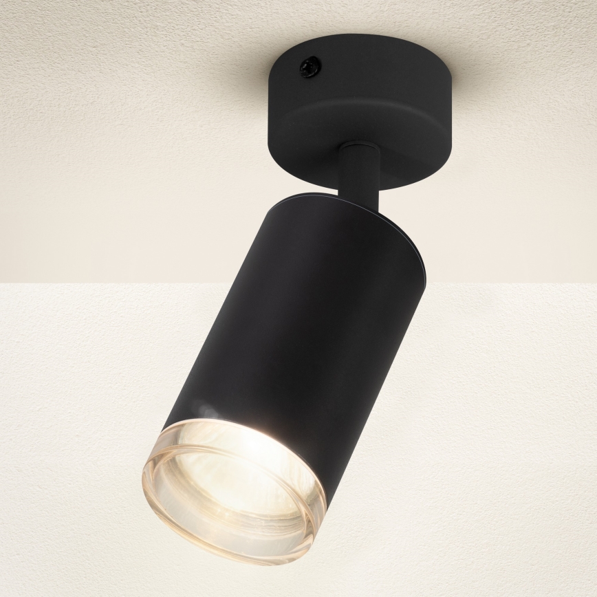 Brilagi - Kúpeľňové bodové svietidlo SELE 1xGU10/30W/230V IP44 čierna