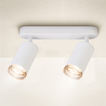 Brilagi - Kúpeľňové bodové svietidlo SELE 2xGU10/30W/230V IP44 biela